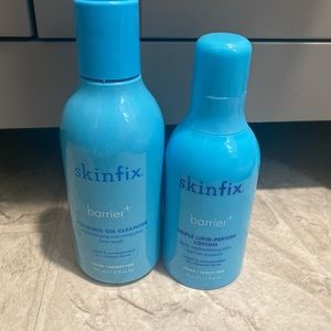 Skin fix cleanser + moisturizer